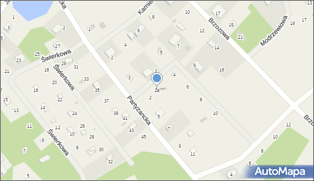 Gołubie, Poziomkowa, 2a, mapa Gołubie