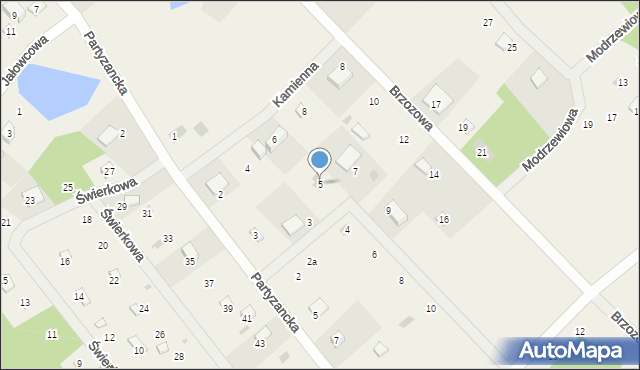 Gołubie, Poziomkowa, 5, mapa Gołubie