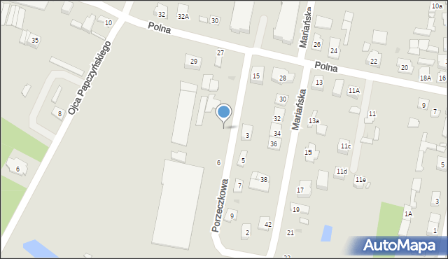 Góra Kalwaria, Porzeczkowa, 4, mapa Góra Kalwaria