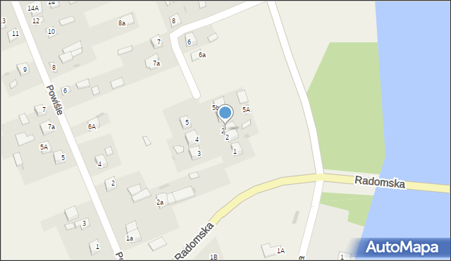 Góra Puławska, Podwale, 2a, mapa Góra Puławska