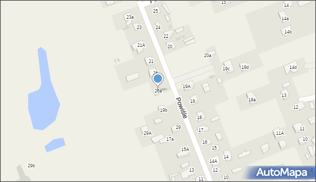 Góra Puławska, Powiśle, 26a, mapa Góra Puławska
