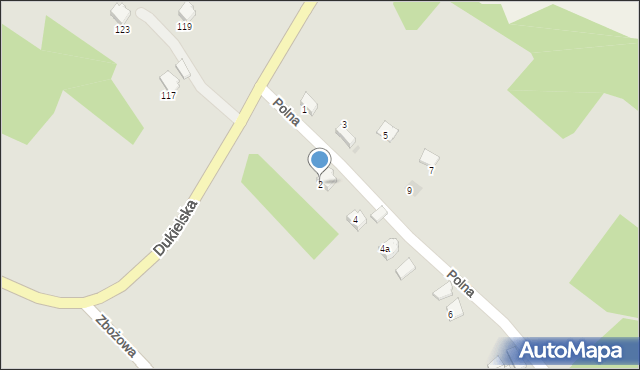 Gorlice, Polna, 2, mapa Gorlic
