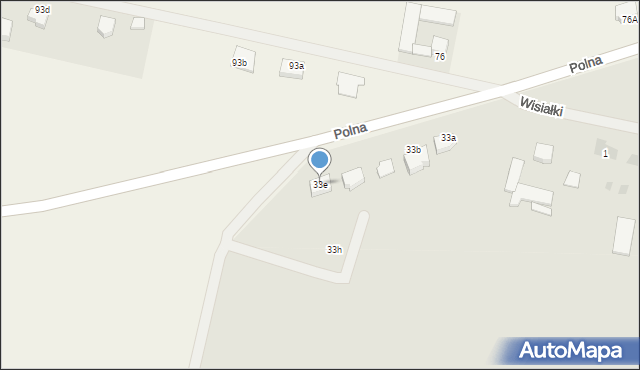 Górzno, Polna, 33e, mapa Górzno