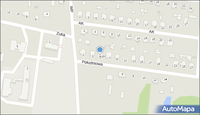 Gowarczów, Południowa, 5, mapa Gowarczów