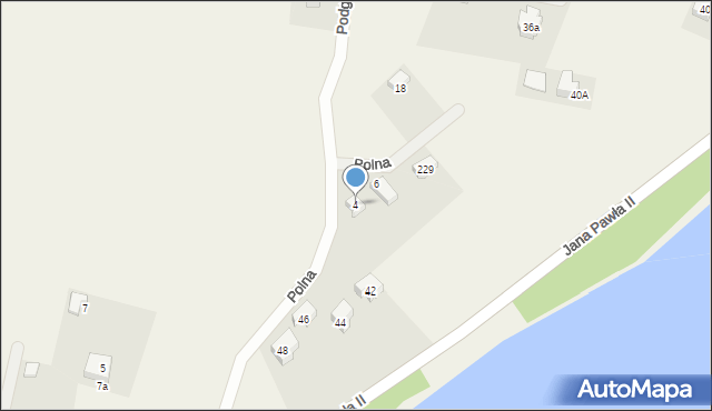 Gowidlino, Polna, 4, mapa Gowidlino