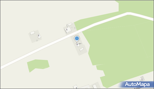 Gozdowo, Polna, 4, mapa Gozdowo