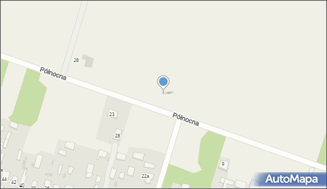 Gręzówka, Północna, 20, mapa Gręzówka