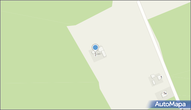 Gródek, Polna, 2, mapa Gródek