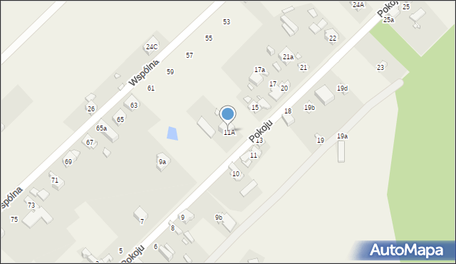 Grodków, Pokoju, 11A, mapa Grodków