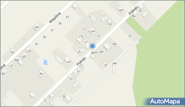 Grodków, Pokoju, 18, mapa Grodków