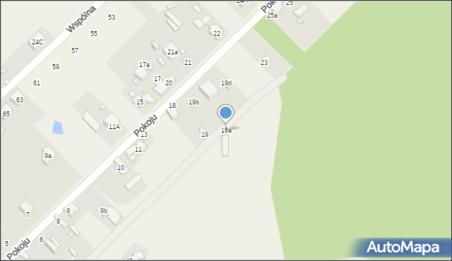 Grodków, Pokoju, 19a, mapa Grodków