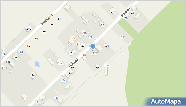 Grodków, Pokoju, 19b, mapa Grodków