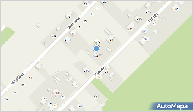 Grodków, Pokoju, 24, mapa Grodków