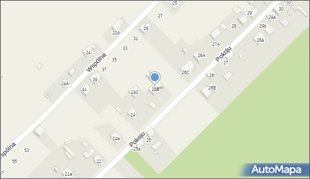 Grodków, Pokoju, 24B, mapa Grodków