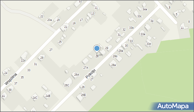 Grodków, Pokoju, 28, mapa Grodków