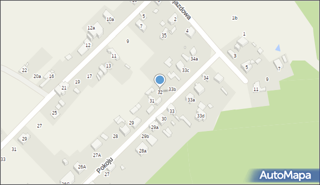 Grodków, Pokoju, 32, mapa Grodków