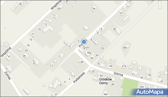 Grodków, Pokoju, 4, mapa Grodków
