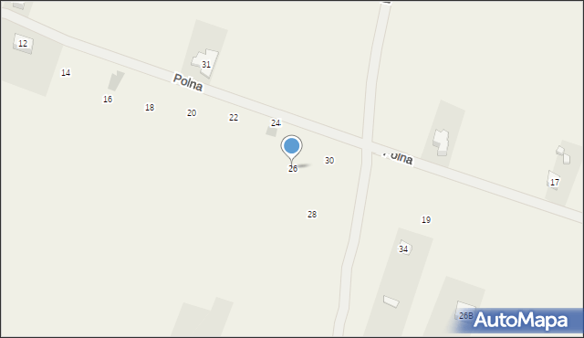 Grodków, Polna, 26, mapa Grodków