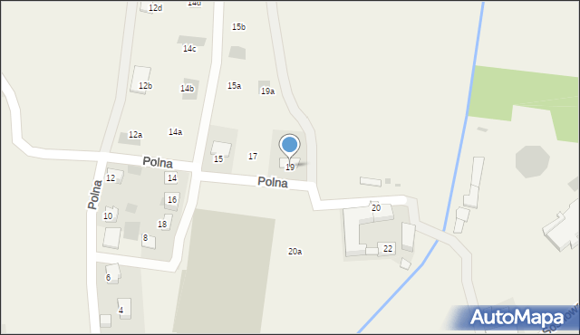 Gromadka, Polna, 19, mapa Gromadka