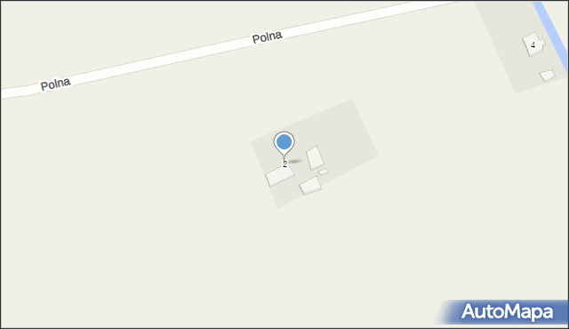 Gronowo Elbląskie, Polna, 2, mapa Gronowo Elbląskie
