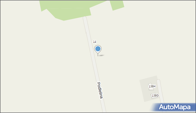 Groszowice, Podleśna, 12, mapa Groszowice