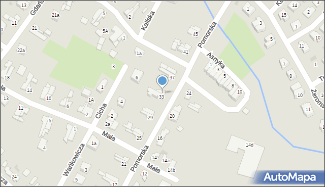 Gryfice, Pomorska, 35, mapa Gryfice