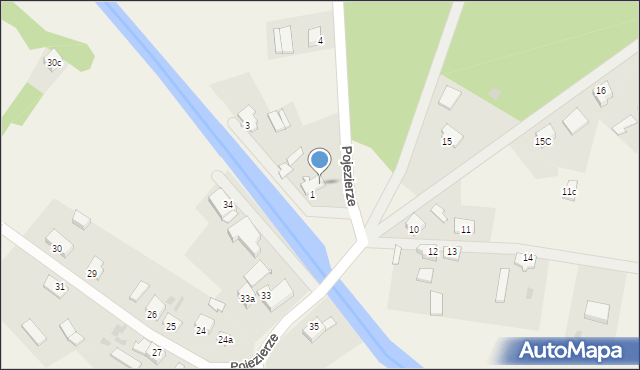 Gwda Wielka, Pojezierze, 2, mapa Gwda Wielka