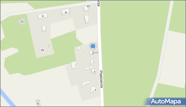 Gwda Wielka, Pojezierze, 8, mapa Gwda Wielka