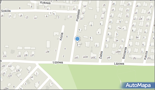 Hajnówka, Podlasie, 2, mapa Hajnówka