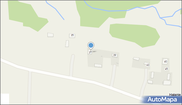 Horyniec-Zdrój, Polna, 37a, mapa Horyniec-Zdrój