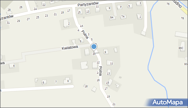 Ilkowice, Polna, 10, mapa Ilkowice