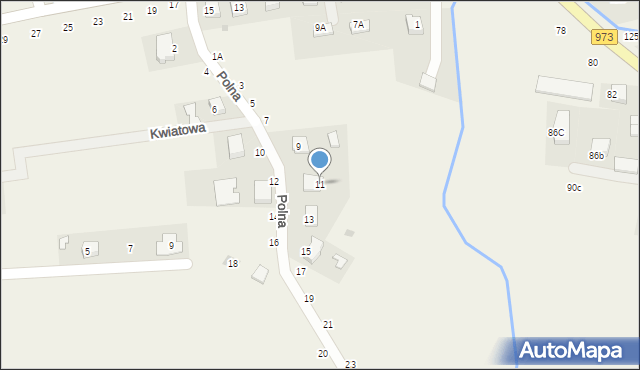 Ilkowice, Polna, 11, mapa Ilkowice