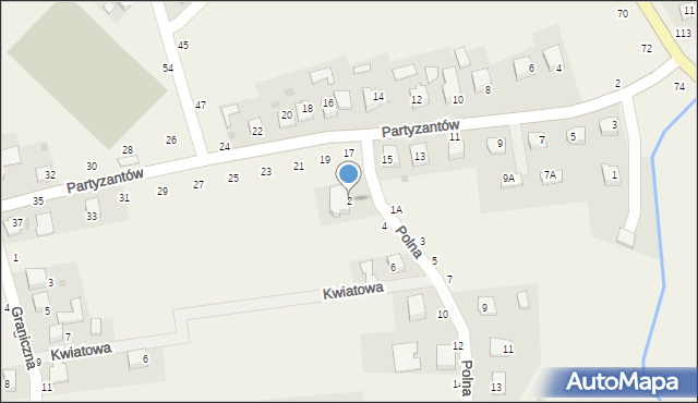 Ilkowice, Polna, 2, mapa Ilkowice