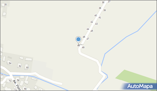 Ilkowice, Polna, 48, mapa Ilkowice