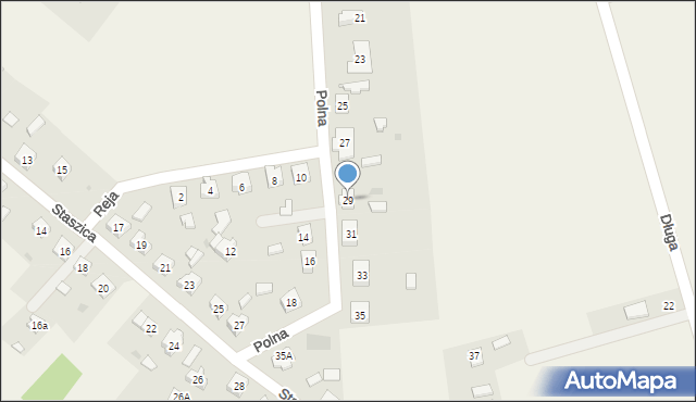 Iłowo-Osada, Polna, 29, mapa Iłowo-Osada
