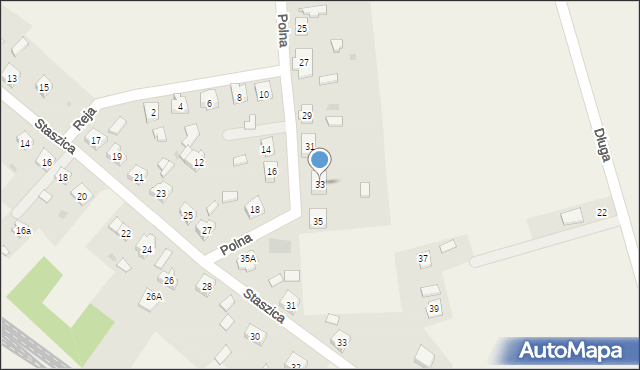 Iłowo-Osada, Polna, 33, mapa Iłowo-Osada