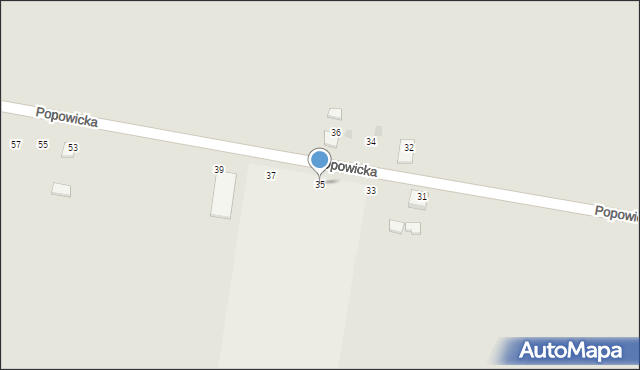 Inowrocław, Popowicka, 35, mapa Inowrocławia