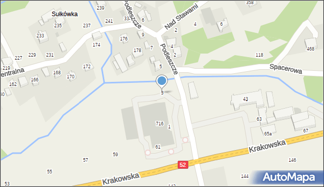 Izdebnik, Podleszcze, 3, mapa Izdebnik