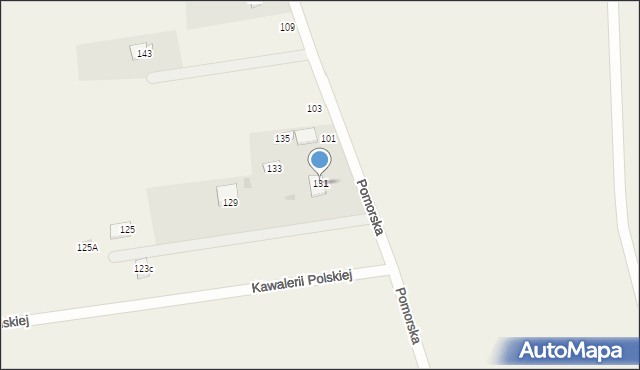 Jaktorów, Pomorska, 131, mapa Jaktorów