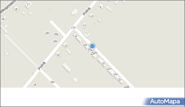 Janikowo, Polna, 12h, mapa Janikowo