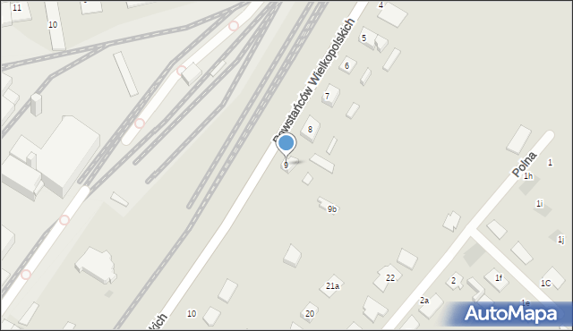 Janikowo, Powstańców Wielkopolskich, 9, mapa Janikowo
