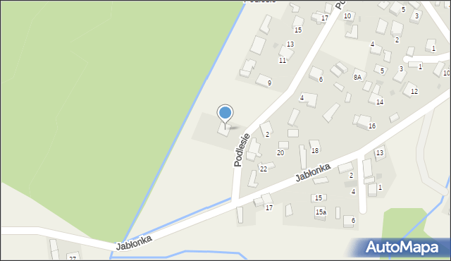 Jankowice, Podlesie, 5, mapa Jankowice