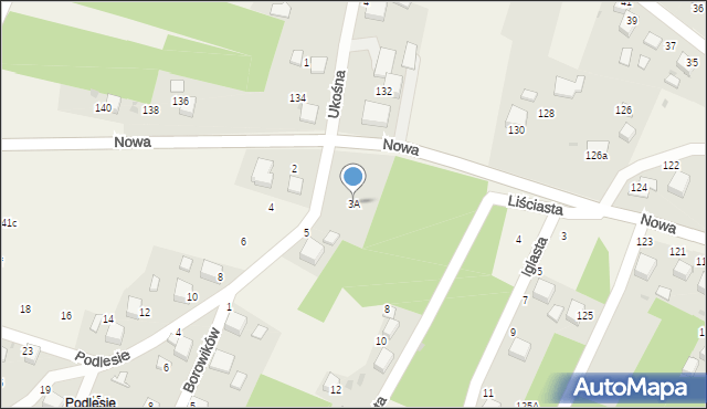 Jankowice, Podlesie, 3A, mapa Jankowice
