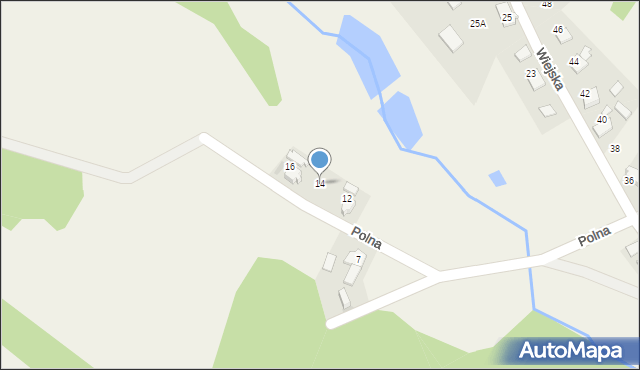 Jankowice, Polna, 14, mapa Jankowice