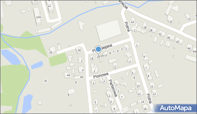 Janowiec Wielkopolski, Podmiejska, 13, mapa Janowiec Wielkopolski