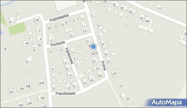 Janowiec Wielkopolski, Polna, 10, mapa Janowiec Wielkopolski