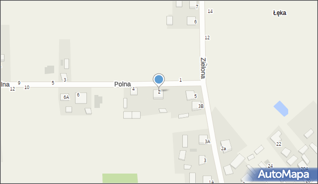 Jastkowice, Polna, 2, mapa Jastkowice