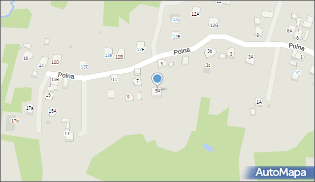 Jastrzębie-Zdrój, Polna, 5A, mapa Jastrzębie-Zdrój