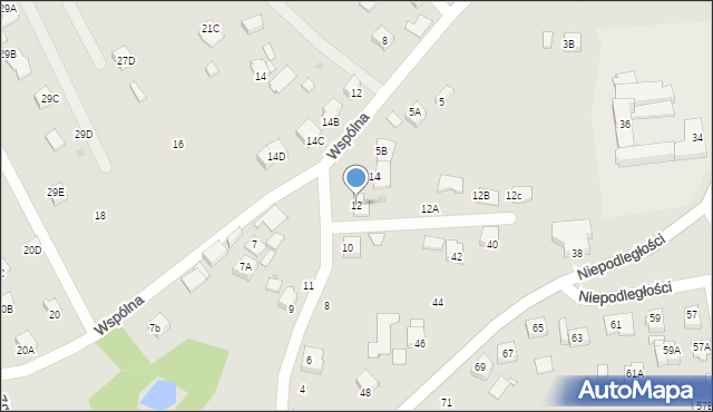 Jastrzębie-Zdrój, Pochyła, 12, mapa Jastrzębie-Zdrój