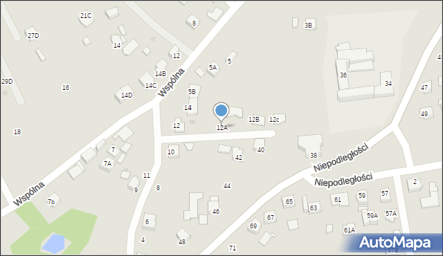 Jastrzębie-Zdrój, Pochyła, 12A, mapa Jastrzębie-Zdrój